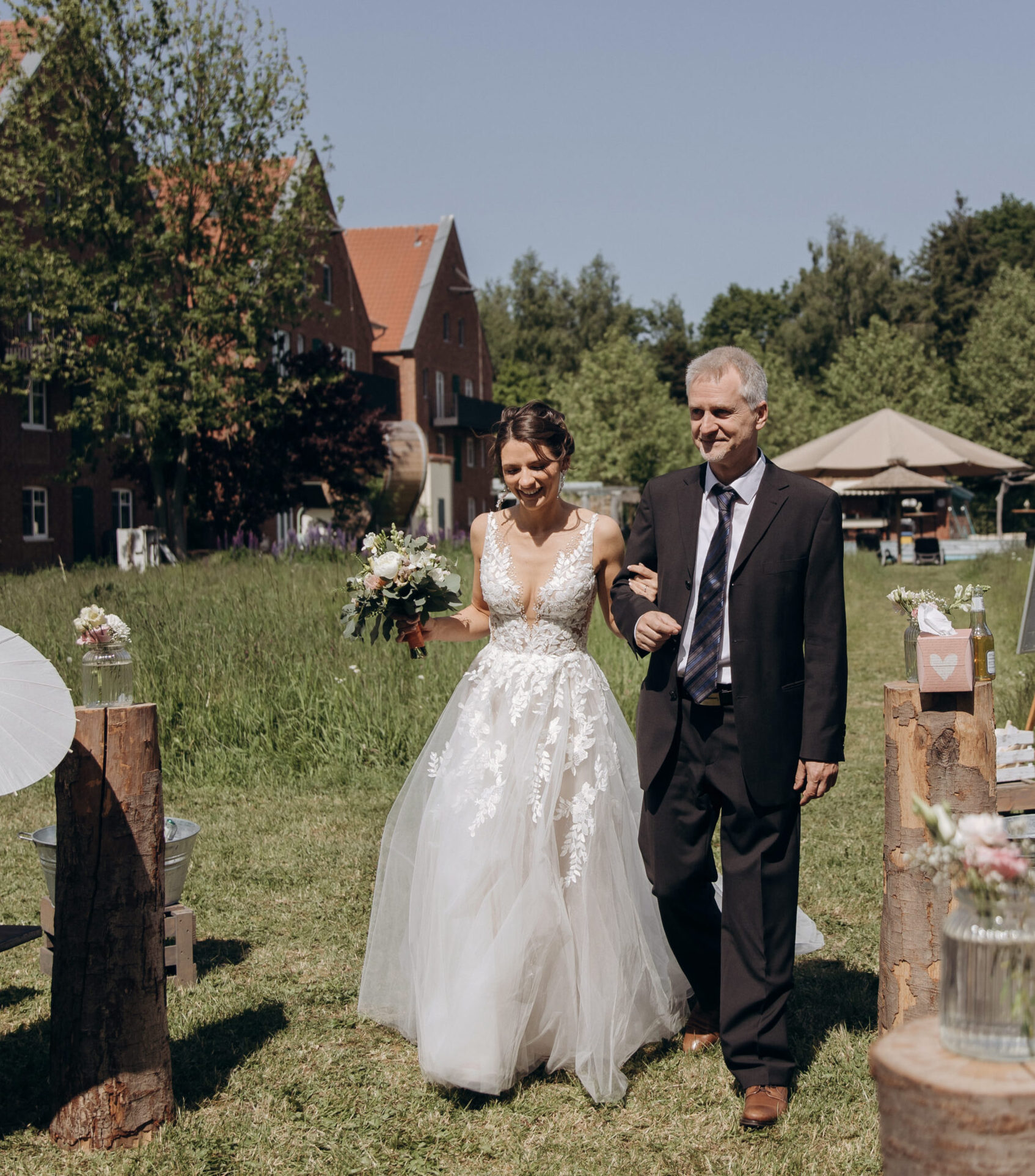Trauung an der Blumenwiese