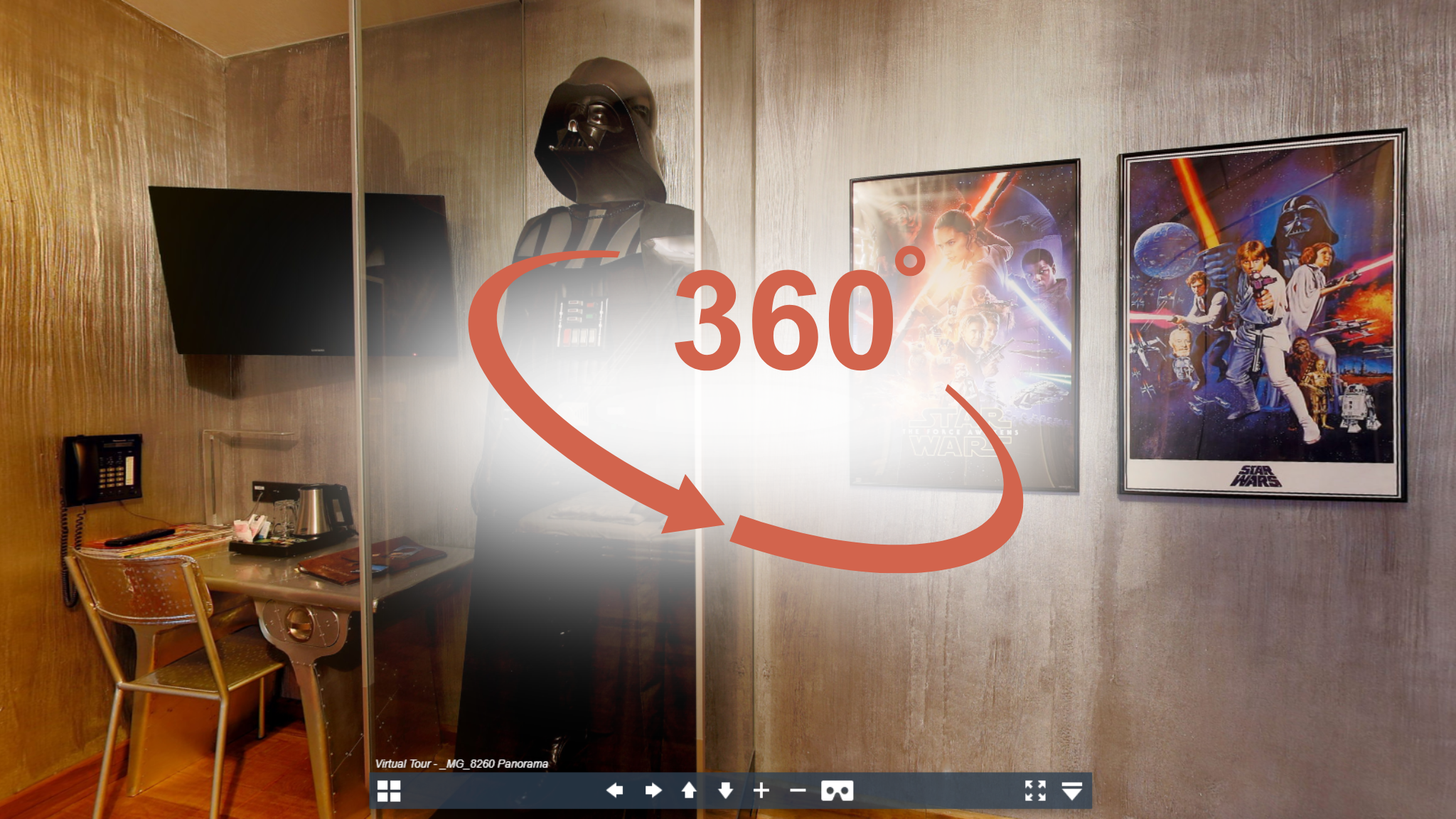 Star Wars Panorama-Ansicht